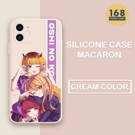 DC Case Samsung A10S A12 A02 A02S A03 A03S A51 A7 A13 A23 A22 A32 A50 A52 J2 PRIME DU212 Oshi No Ko Trio Softcase Casing Fashion Silikon Pelindung HP Macaroon Custom Printing Handphone Motif Karakter Bergambar Anime