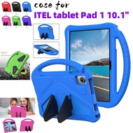 Case for Itel Pad 1 for ITEL Tablet Pad 1 10.1 Inch 2023 10.1 Inch Tablet Kids Safe Shockproof Light