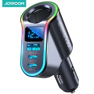 Joyroom 150W USB Car Charger Lighter Splitter Fast 12V Car Charger Adapter Compatible With /Suitable For Samsung/GPS/Dash Cam