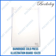◴ ✁ ❏ BAINBRIDGE Cold Press Illustration Board (15 x 20 / 10 x 15 inches) Berkeley