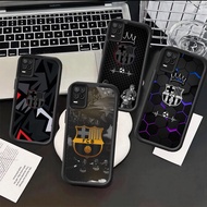 FC Barcelona hp Clear Plating Casing for Realme Reno A77s A96 F21S 9i A76 7 A3 A57s 8Z F21 A3X C31 A