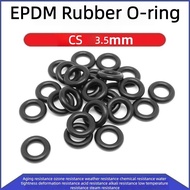 Wire diameter 3.5mm EPDM rubber O-ring EPDM70 inner diameter 8 15 22 31 47 85 128 mm