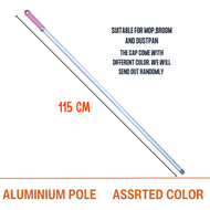 ONS Premium Coconut Fiber Broom & Mop Heads with Assorted Metal Poles - High-Quality Cleaning Tools