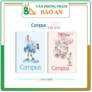 Vở kẻ ngang Campus TIE DYE 80 trang ( lốc 10 quyển )