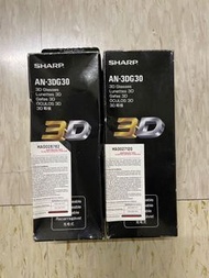 全新Sharp充電式電視3D 眼鏡