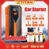 12V Powerbank Car Jump Starter Power Bank 99800mah for car Jumper Kereta, Jumper starter booster portable Dual-USB