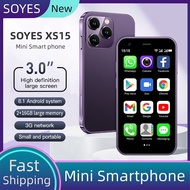 SOYES XS15 Mini 3G Smartphone Quad Core 3.0Inches HD Screen 2GB RAM 16GB ROM WIFI Hotspot Bluetooth 