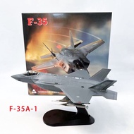 WLTK 1/72 F-35I F-35A Stealth Attack Aircraft F35 Fighter Alloy Static Model Ornaments Assembly