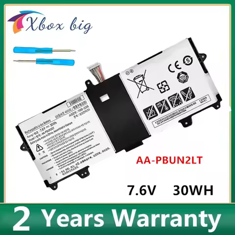 7.6V 30Wh AA-PBUN2LT AA-PBUN2QT Laptop Battery For Samsung 900X3L-K01 900X3L-K04 NP900X3L-K02CN NP90
