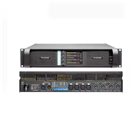 4 Channels Class D Professional Audio Power Amplifier FP10000Q With 2U Height Light Weight Big Power