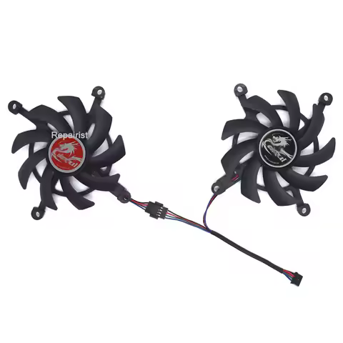 Graphics Card Fan,Video Cooler,For Colorful GTX 1660 1660Ti 2060 6G Battle ax,For Colorful RTX 2060S