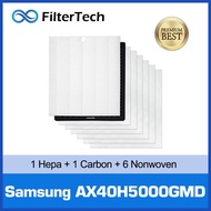 FilterTech - Air Purifier Filter Compatible Replacement 1 Year Set - Samsung AX40H5000GMD