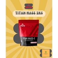 [POUCH] AGYM NUTRITIONS Titan Mass 2kg Weight Mass Gainer