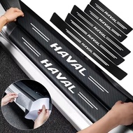 145 pieces of carbon fiber car door sill plate decoration stickers for Haval H6 H9 F7X Dargo Jolion 