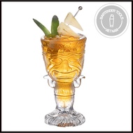 Ly tiki thủy tinh pha chế cocktail | Glass cocktail
