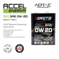 EERSTA Accel Enerva DX1 SAE 0W-20 Full Synthetic Engine Oil (4 Liters)