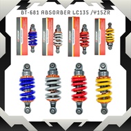 LC135 Y15ZR ABSORBER MONOSHOCK 203MM 205MM 208MM 210MM 135LC Motorcycle Suspension MONO REAR SUSPENS