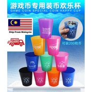 JOY Claw Arcade Game Machine Independent Research Development Token Coin Cup Container Can Hold 200 