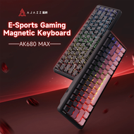 AJAZZ AK680MAX HE 8000Hz Rapid Trigger Keyboard, 0.01mm RT Accuracy Wired Gaming Keyboard With Magne