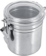 Stainless Steel Kitchen Food Storage Container Bottle For Sugar Tea Coffee Beans Dry Goods Transpare