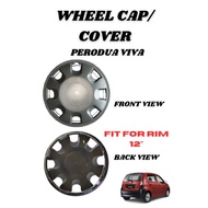 PERODUA VIVA Car Wheel Cover Tyre Center Hub Cap Steel Rim 12 Inch PRICE FOR 1 PC