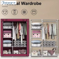 Fabric wardrobe without stainless steel fabric wardrobe, easy to assemble, Stable and durable, easy 