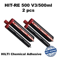 Chemical HILTI HIT RE 500 V3 / 500ml (2 PCS / TUBE) | HILTI Chemical Angkur dan Rebar