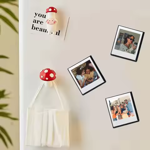 5PCS Instant Camera Photo Frame Fridge Magnet for Fujifilm Instax Square SQ1 SQ6 SQ10 SQ40 Picture H
