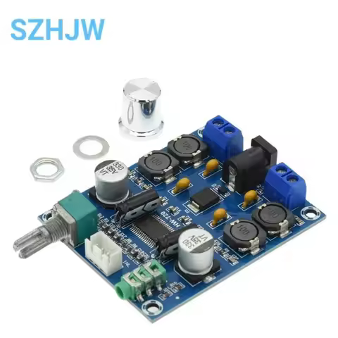 TPA3118D2 Digital Board Amplificador Dual Channel Audio Amplifier DC 12V 24V 28V 3A Board 45W*2 4-8O
