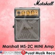 Marshall MS-2C 1-watt Battery-powered Micro Guitar Amplifier