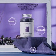 Australia Unichi Black Elderberry Gummy Bear Adult Elderberry Vitamin C Zinc Supplement 60 Capsules 