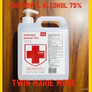 ISOPROPYL ALCOHOL 75% (1liter) (sanitizer with moisturizer) (