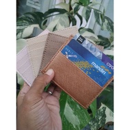 Card Holder Bomet Card Wallet KTP ATM Card Holder 3 Card Slots