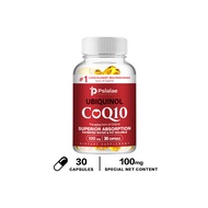 Pslalae Ubiquinol CoQ10 100mg viên nang mềm - Hấp thụ tuyệt vời - Dạng hoạt động của Coenzyme Q10 ch