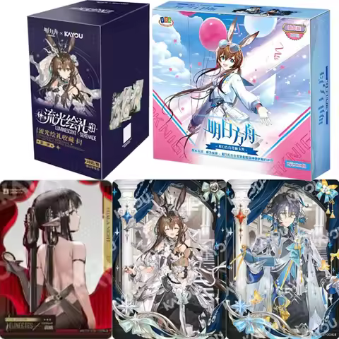 KAYOU Genuine Arknights Card Arknights Pearlescent Pageantry Luminescent Serenade Series SE SC Game 
