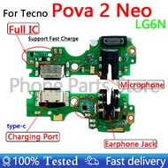 For Tecno Pova Neo 2 LG6n USB Dock Charger Port Charging Board Type-C With IC
