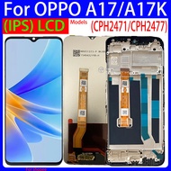 6.5'' High quality For Oppo A17 CPH2477 LCD Display Touch Screen Digitizer Assembly For Oppo A17K CP
