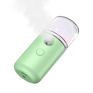 เครื่องพ่นสเปรย์ นาโน เครื่องพ่นน้ำแร่ ชาร์จ USB เครื่องพ่นน้ำแร่นาโน แบบพกพา ช่วยฟื้นฟูผิวหน้า Mini USB Steamer Nano mist moisture sprayer Face Humidifier Skin