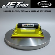 JETPRO Sander Block 85x175mm Sandpaper Pad (yellow)