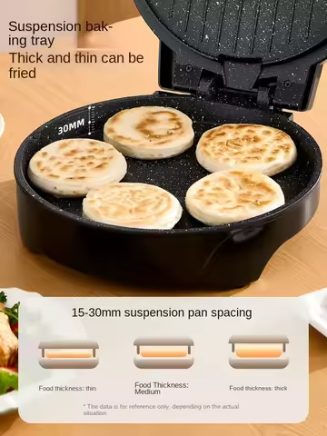 Electric pancake maker, household double-sided heating pancake maker, non stick electric pancake hol