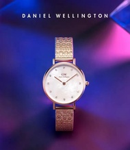 （สาขาของแท้）daniel wellington นาฬิกาข้อมือ หญิง  นาฬิกาdw นาฬิกาหญิงPETITEดาวนาฬิกาคริสตัล28MMนาฬิกาแฟชั่นนาฬิกาผู้หญิง  แท้100%
