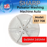 SHARP EST708 EST 708 Pulsator Washing Machine Auto Kipas / Piring Mesin Basuh Automatik