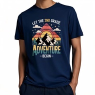 Men's Streetwear T-Shirt Summer Big Size Let The 2nd Floor Adventure Start Classic For Men Shirt