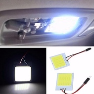 Universal Dome Lamp 48 Led COB Car Interior Light with T10 Festoon Adapter for Roof & Cabin