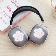 Dễ Thương Rõ Ràng Trường Hợp Đối Với Apple Airpod Max Phim Hoạt Hình Đáng Yêu TPU trong suốt bảo vệ