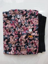 Terbaru Oneset Rayon Combinasi Jaguar // Setelan Wanita Trendy Kekinian Set Celana Rayon Panjang Ter