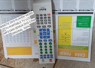 B44 REMOTE DVD ANTEL BERBAGAI MEREK PLAYER DVD MOBILTV PORTABLE TV LCD MP3 CINA ORI 100% REMOT MULTI