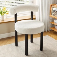 Formwell Modern accent chair Upholstered Dining Chairs with Comfy Back stylish make up chair with me