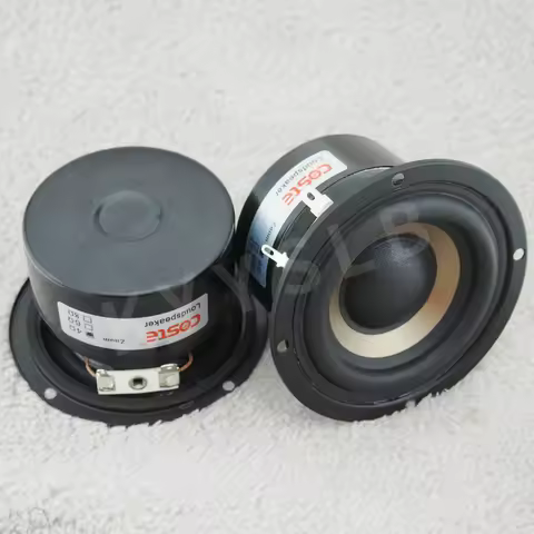 KYYSLB 3 Inch Subwoofer Speaker Hifi Bass 4/8OHm 15W