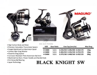MAGURO BLACK KNIGHT SW C3000 C4000 C6000 SPINNING REEL